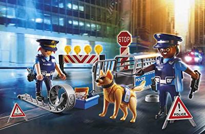 Playmobil City Action Politie wegversperring Playmobil City Action Politie wegversperring