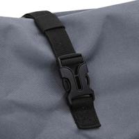 VidaXL Fietstas grijs 33 x 16 x 60 cm polyester - thumbnail