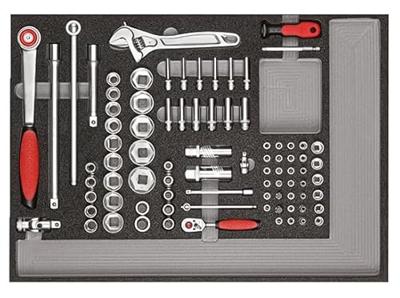 Gedore Gereedschapswagen | 6 laden | Zwart | Inclusief 129-delige set - 3300031 Gedore Gereedschapswagen | 6 laden | Zwart | Inclusief 129-delige set - 3300031