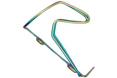 Supacaz - tifly cage bidonhouder titanium oil slick Supacaz - tifly cage bidonhouder titanium oil slick