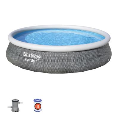 Bestway FastSet zwembad 396x84cm + pomp