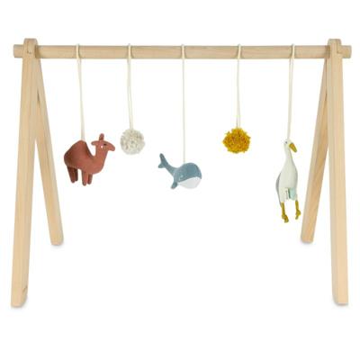 Trixie houten babygym kameel, reiger, walvis