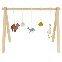 Trixie houten babygym kameel, reiger, walvis - thumbnail