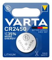 Varta Knoopcel CR2450 3 V 1 stuk(s) 570 mAh Lithium LITHIUM Coin CR2450 Bli 1 - thumbnail
