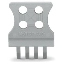 WAGO 769-413 Snoerontlastingsplaat Grijs 100 stuk(s) - thumbnail