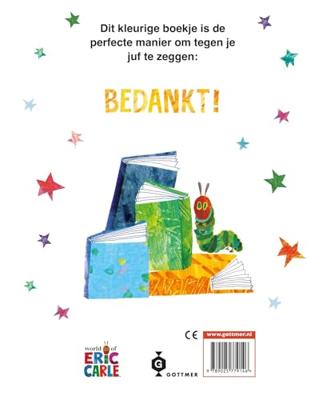 Gottmer Uitgevers Groep Rupsje nooitgenoeg dank je wel, juf