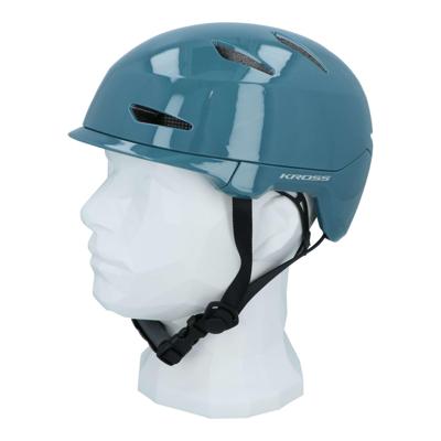 Kross Fietshelm city capitalo m (54-58cm) - blauw Kross Fietshelm city capitalo m (54-58cm) - blauw