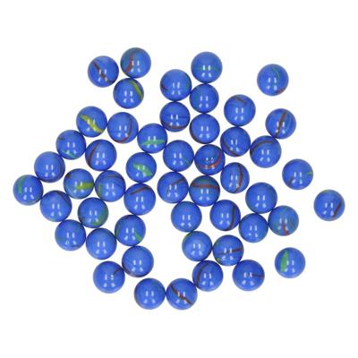 Knikkers Blauw, 50st.