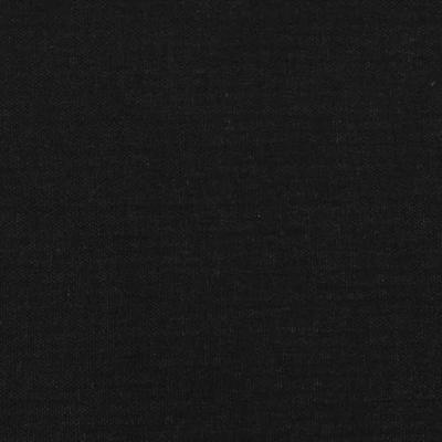 Bedframe met hoofdeinde zonder matras 90x200 cm stof zwart