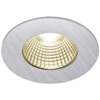 SLV Ronde inbouwspotPatta 8cm - 7,3w - 1800-3000K metaalgrijs - 1002100 - thumbnail