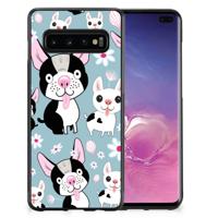 Samsung Galaxy S10+ Back Cover Hondjes - thumbnail