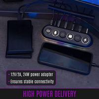 Streamplify HUB DECK 5 RGB-controller Zwart, RGB - thumbnail