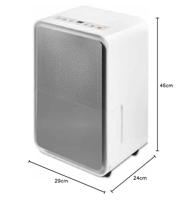 Stylies Regulus Luchtontvochtiger Wit - thumbnail