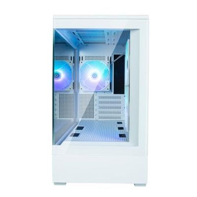 PC-behuizing zonder voeding - ZALMAN P30 (wit) - Medium toren - M-ATX-formaat