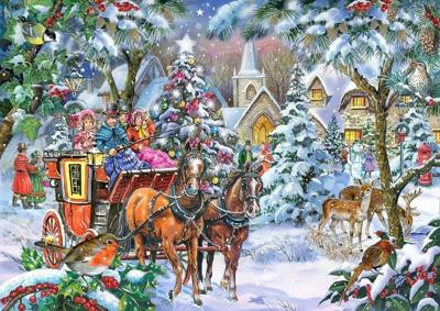 Coach Party Puzzel 1000 Stukjes