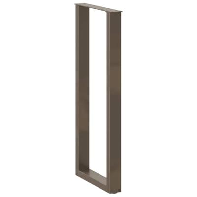Bartafelpoten 2 st U-vormig 40x(110-111) cm staal naturel