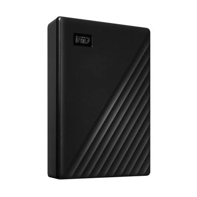 WD My Passport 6 TB Externe harde schijf (2,5 inch) USB-A 3.2 Gen 1, USB-A 2.0, Micro-USB 3.2 Gen 1 (USB 3.0) Zwart WDBR9S0060BBK-WESN