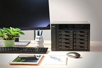 Asustor AS7110T data-opslag-server NAS Desktop Ethernet LAN Zwart - thumbnail