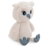 Orange Toys knuffel uil creme - thumbnail