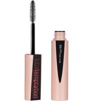 Maybelline Total Temptation - 01 Very Black - Zwart - Verzorgende Volume Mascara met Kokosextract - 8,6 ml - thumbnail