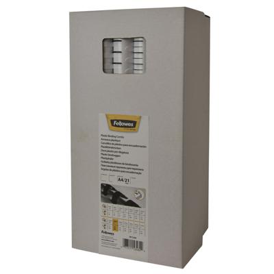 Fellowes bindruggen, pak van 100 stuks, 10 mm, zwart Fellowes bindruggen, pak van 100 stuks, 10 mm, zwart
