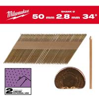 Milwaukee Nagels D-kop 34° 50mm | Ring Schacht | Gegalvaniseerd | VE=2200 - 4932492606 - thumbnail