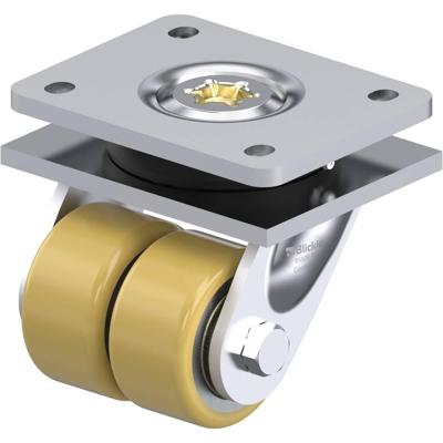Blickle LOD-VSTH 75K Dubbel zwenkwiel Wieldiameter: 75 mm Draagvermogen (max.): 500 kg 1 stuk(s)