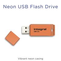 Integral INFD32GBNEONOR3.0 USB flash drive 32 GB USB Type-A 3.2 Gen 1 (3.1 Gen 1) Oranje - thumbnail