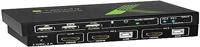 Techly 2x1 USB HDMI KVM Switch 4Kx2K IDATA KVM-HDMI2U Zwart KVM-switch - thumbnail