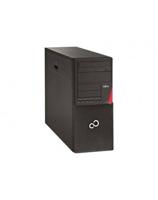 Fujitsu ESPRIMO P756/E90+ DDR4-SDRAM i3-6100 Desktop Intel® Core™ i3 4 GB 128 GB SSD Windows 7 Professional PC Zwart, Rood - thumbnail