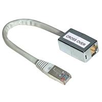Hama CAT5 cross-over-adapter 8p8c, stekker - koppeling - thumbnail