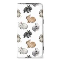 Smartphone hoesje voor OnePlus Nord 2T Konijntjes - thumbnail