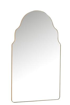 J-Line spiegel West - glas - goud - 103.5 x 59.5 cm