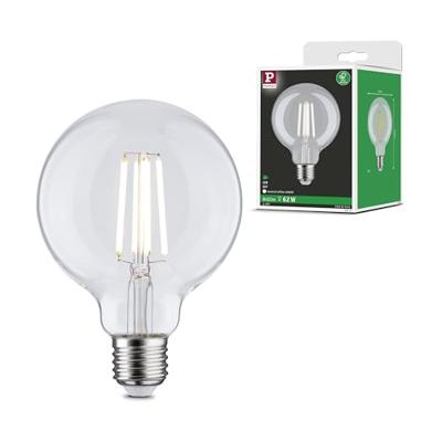 Paulmann 29127 LED-lamp Energielabel A (A - G) E27 4 W Neutraalwit (Ø x h) 95 mm x 138 mm 1 stuk(s)