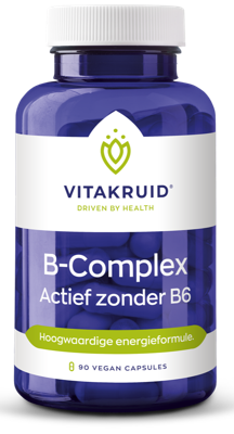 Vitakruid B-Complex Actief zonder B6 Capsules