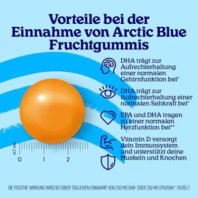Omega-3 Gummies DHA en EPA met vitamine D3 - 30 stuks - thumbnail