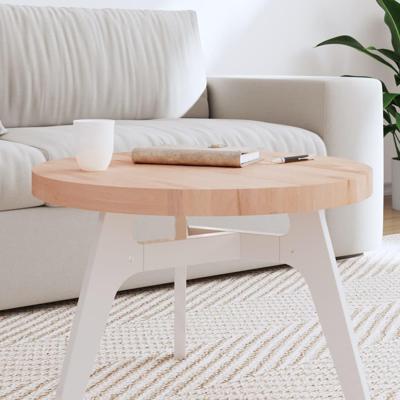Tafelblad rond Ø60x4 cm massief beukenhout