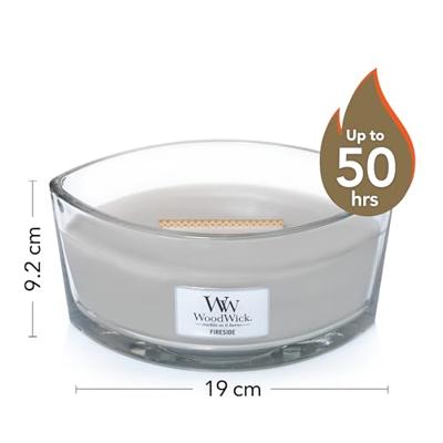 Woodwick Fireside Ellipse Candle