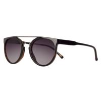 AMIGO zonnebril dames cat.2 zwart paars/smoke (AMU19210 B) - thumbnail