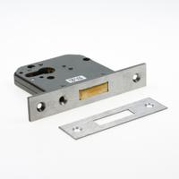 Nemef veiligheids bijzetslot - PC -SKG** - doornmaat 60 mm - 4228/17 - incl. sluitplaat - thumbnail