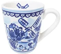 Blond Amsterdam mok aardewerk delfts blond 10x11.5cm multi - thumbnail