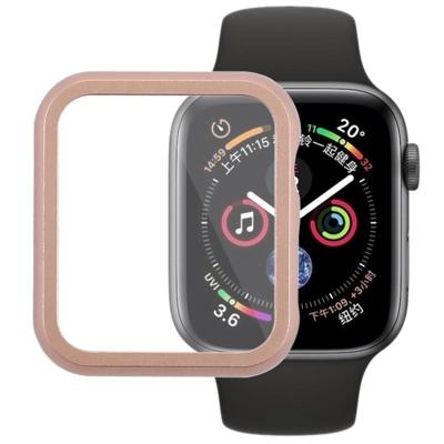 Metalen voor frame beschermhoes voor Apple Watch Series & 44mm (roze)