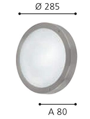 Eglo Led buitenlampVento 1 design wandlamp - 94121