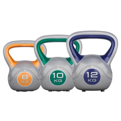 Voordeelset Kettlebells 8, 10 en 12 kg Kunststof Trendy Voordeelset Kettlebells 8, 10 en 12 kg Kunststof Trendy