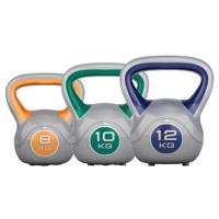 Voordeelset Kettlebells 8, 10 en 12 kg Kunststof Trendy - thumbnail