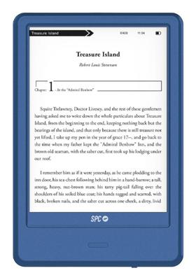 E-reader SPC 5615A Blauw