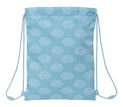 Rugtas met Koordjes Safta Nube Blauw 26 x 34 x 1 cm