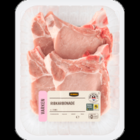 Jumbo Ribkarbonade Varken 4 Stuks - thumbnail