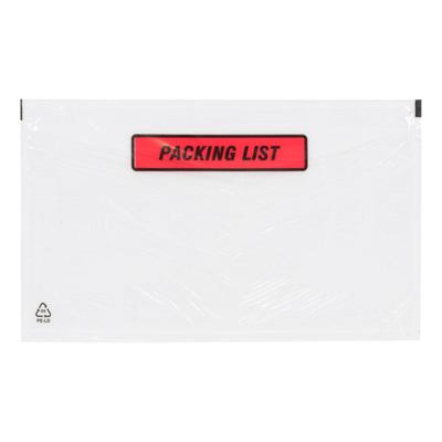 Paklijstenvelop 'packing list' 220 x 115 mm voor din long formaat Paklijstenvelop 'packing list' 220 x 115 mm voor din long formaat