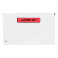 Paklijstenvelop &apos;packing list&apos; 220 x 115 mm voor din long formaat - thumbnail